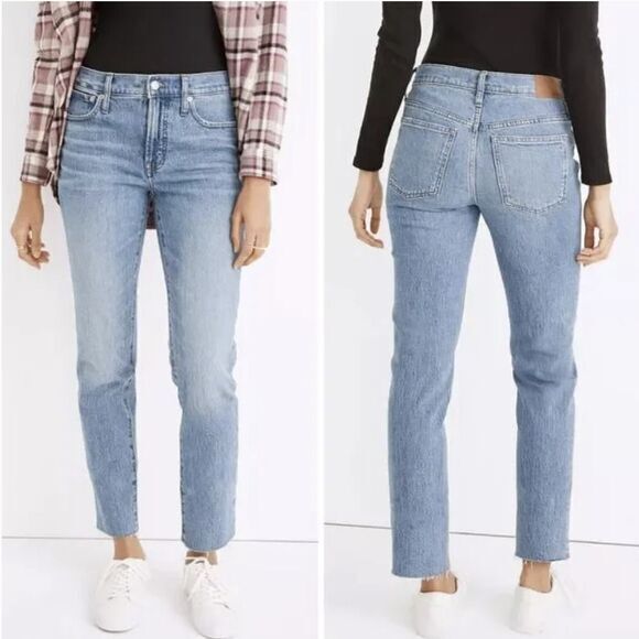 NEW Madewell‎ The Mid-Rise Perfect Vintage Jean in Enmore Wash, 24 - Picture 1 of 16